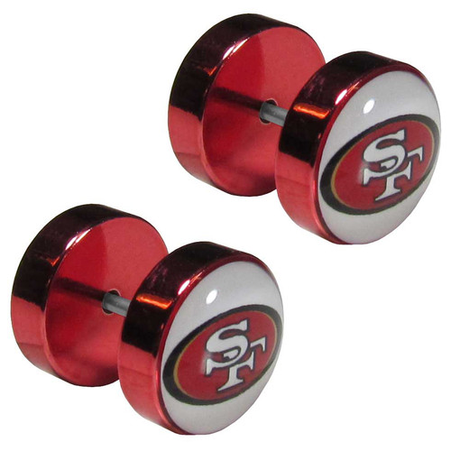 San Francisco 49ers Faux Ear Plug