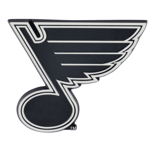 NHL - St. Louis Blues Chrome Emblem 3"x3.2"