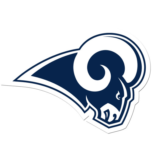 Los Angeles Rams 8 inch Auto Decal
