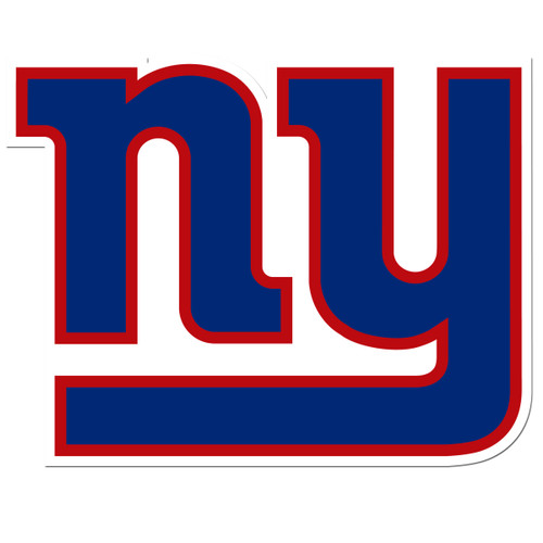 New York Giants 8 inch Auto Decal