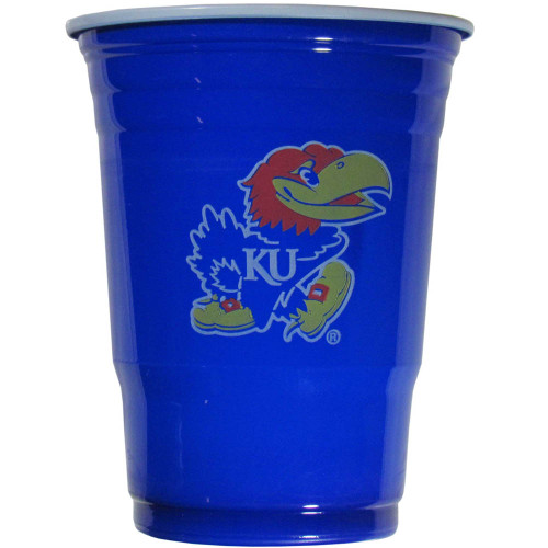 Kansas Jayhawks Plastic Game Day Cups