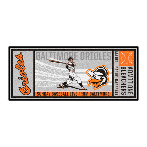 Retro Collection - 1954 Baltimore Orioles Ticket Runner