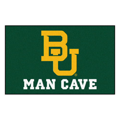 Baylor University - Baylor Bears Man Cave UltiMat Interlocking BU Primary Logo Green