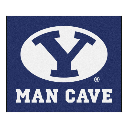 Brigham Young University - BYU Cougars Man Cave Tailgater "Oval Y" Logo Blue