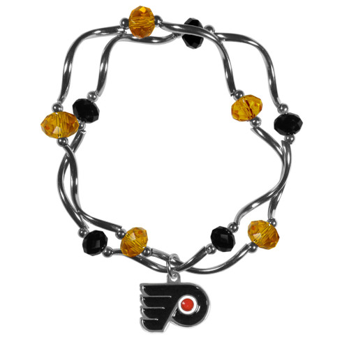 Philadelphia Flyers® Crystal Bead Bracelet