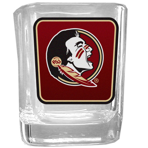 Florida St. Seminoles Square Glass Shot Glass