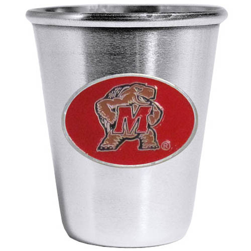 Maryland Terrapins Steel Shot Glass