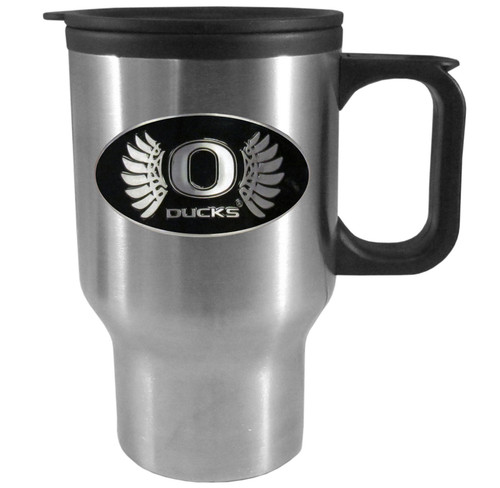 Oregon Ducks Sculpted Travel Mug, 14 oz