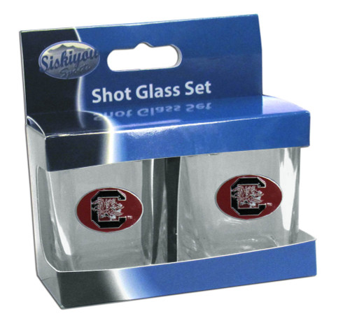 S. Carolina Gamecocks Shot Glass Set