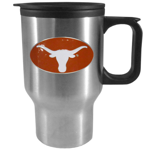 Texas Longhorns Sculpted Travel Mug, 14 oz