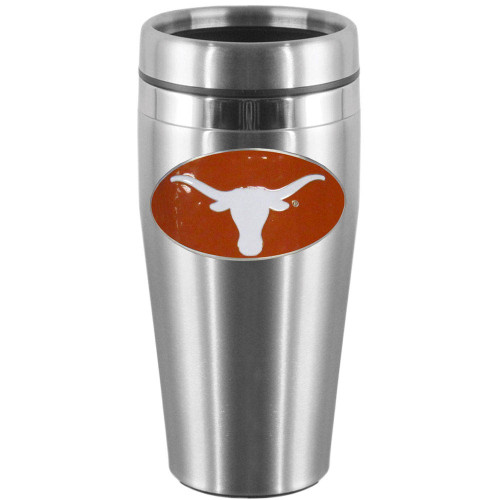 Texas Longhorns Steel Travel Mug