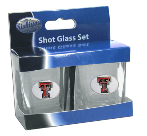 Texas Tech Raiders Shot Glass Set