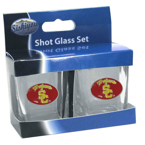 USC Trojans Shot Glass Set