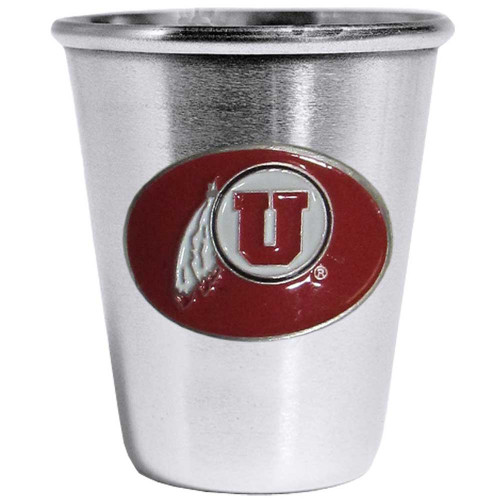 Utah Utes Steel Shot Glass