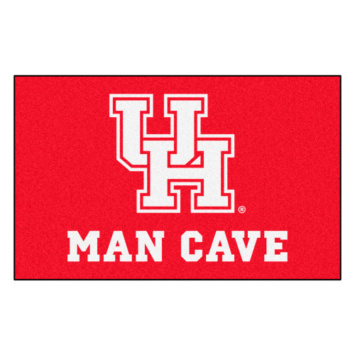 University of Houston - Houston Cougars Man Cave UltiMat Interlocking UH Primary Logo Red