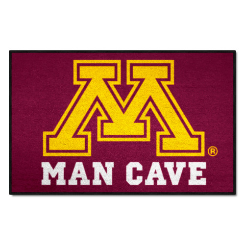 University of Minnesota - Minnesota Golden Gophers Man Cave Starter Block M Primary Logo Maroon