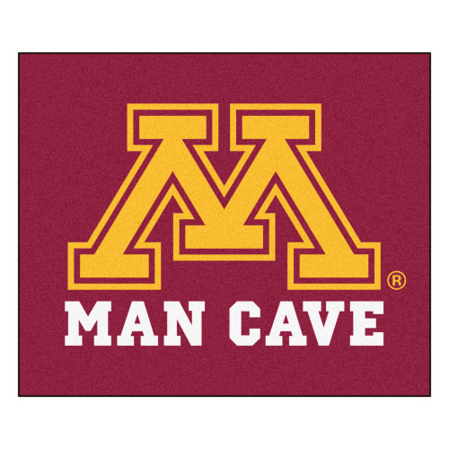 University of Minnesota - Minnesota Golden Gophers Man Cave Tailgater Block M Primary Logo Maroon