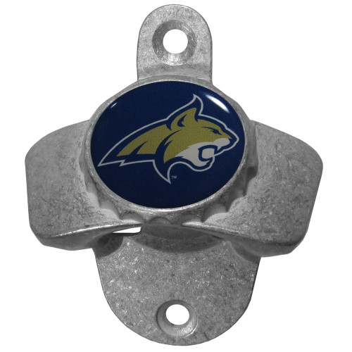 Montana St. Bobcats Wall Mounted Bottle Opener