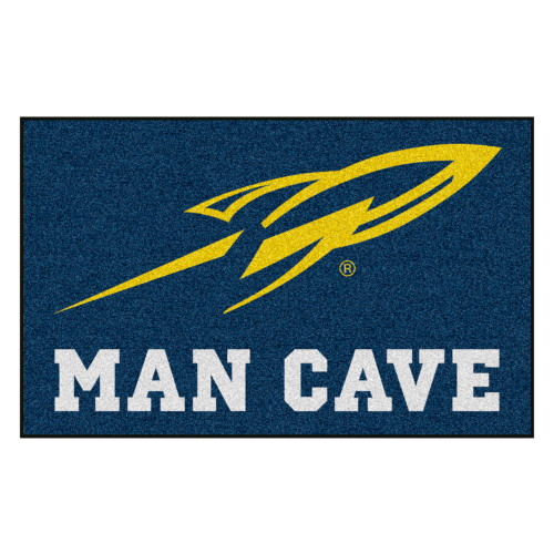 University of Toledo - Toledo Rockets Man Cave UltiMat Toledo Rocket Primary Logo Navy