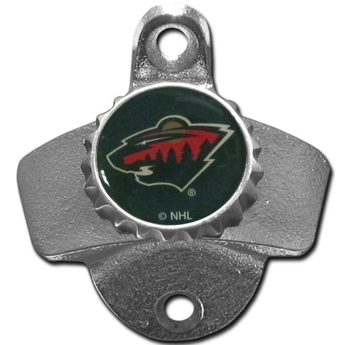 Minnesota Wild® Wall Mounted Bottle Opener