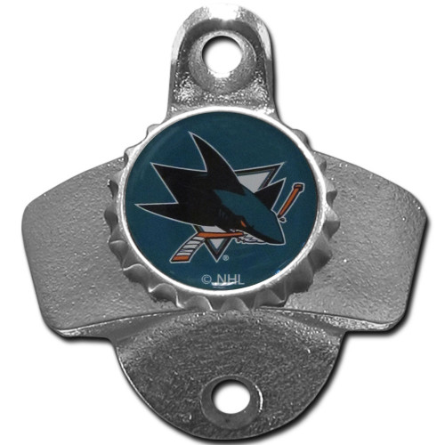 San Jose Sharks® Wall Mounted Bottle Opener