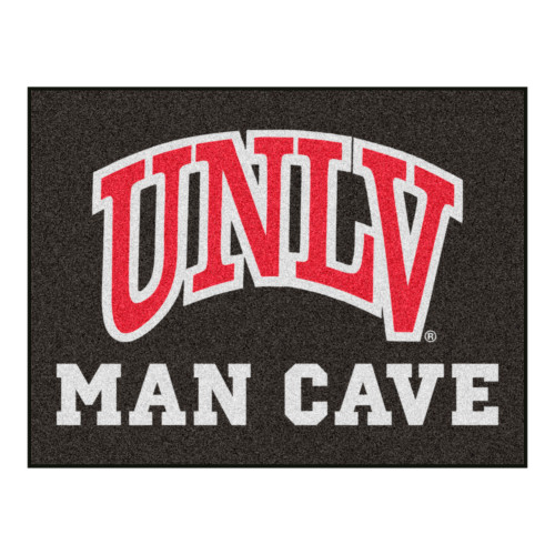 University of Nevada, Las Vegas - UNLV Rebels Man Cave All-Star "UNLV" Logo Black