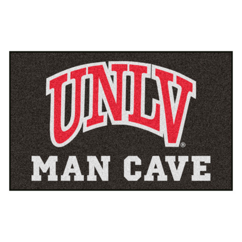 University of Nevada, Las Vegas - UNLV Rebels Man Cave UltiMat "UNLV" Logo Black