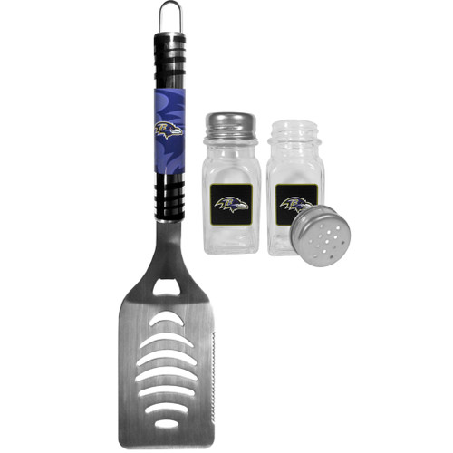 Baltimore Ravens Tailgater Spatula and Salt and Pepper Shaker Set