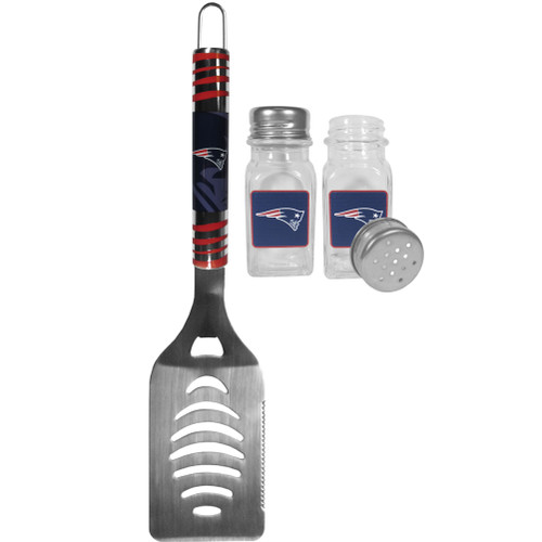 New England Patriots Tailgater Spatula and Salt and Pepper Shaker Set