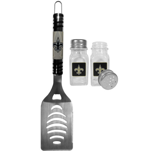New Orleans Saints Tailgater Spatula and Salt and Pepper Shaker Set