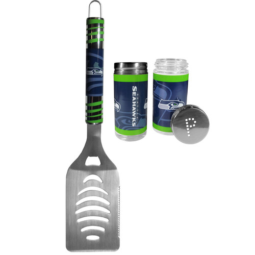 Seattle Seahawks Tailgater Spatula and Salt and Pepper Shakers