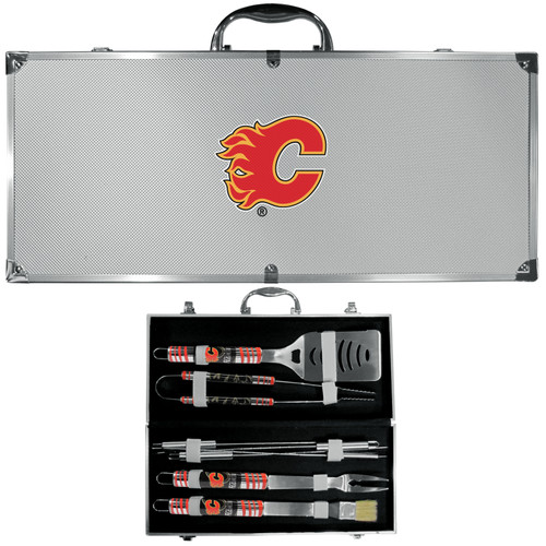 Calgary Flames® 8 pc Tailgater BBQ Set