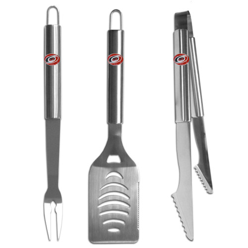 Carolina Hurricanes® 3 pc Stainless Steel BBQ Set