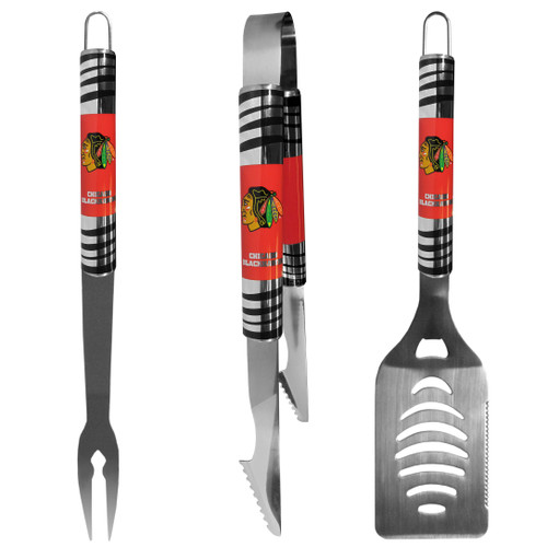 Chicago Blackhawks® 3 pc Tailgater BBQ Set