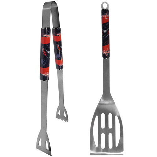 Washington Capitals® 2 pc Steel BBQ Tool Set