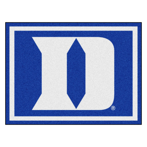 Duke University - Duke Blue Devils 8x10 Rug "D & Devil" Logo Blue