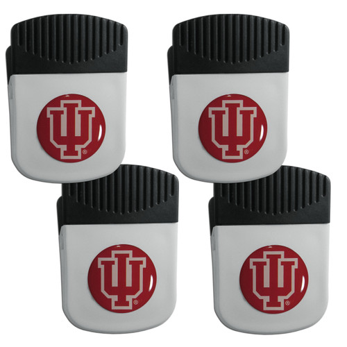 Indiana Hoosiers Clip Magnet with Bottle Opener, 4 pack