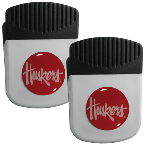 Nebraska Cornhuskers Clip Magnet with Bottle Opener, 2 pack