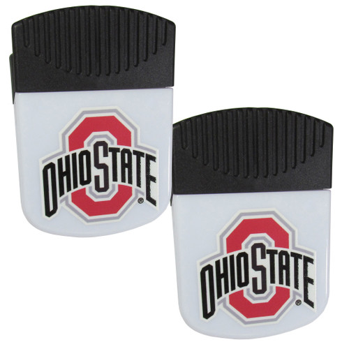Ohio St. Buckeyes Chip Clip Magnet with Bottle Opener, 2 pack