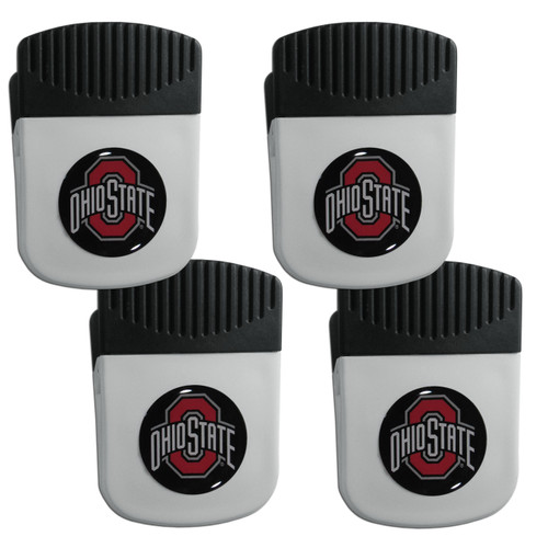 Ohio St. Buckeyes Clip Magnet with Bottle Opener, 4 pack