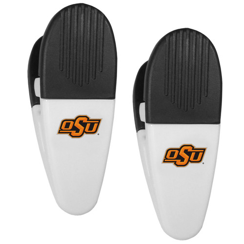 Oklahoma St. Cowboys Mini Chip Clip Magnets, 2 pk