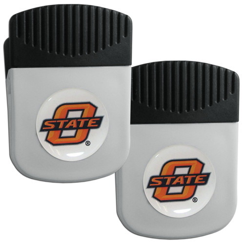 Oklahoma St. Cowboys Clip Magnet with Bottle Opener, 2 pack