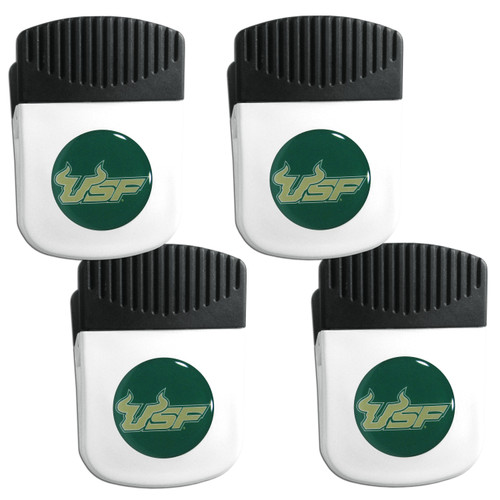 S. Florida Bulls Clip Magnet with Bottle Opener, 4 pack