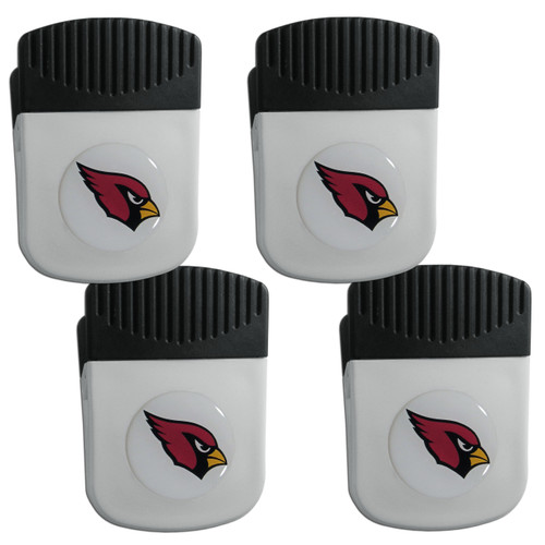 Arizona Cardinals Clip Magnet with Bottle Opener, 4 pack