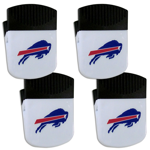 Buffalo Bills Chip Clip Magnet with Bottle Opener, 4 pack