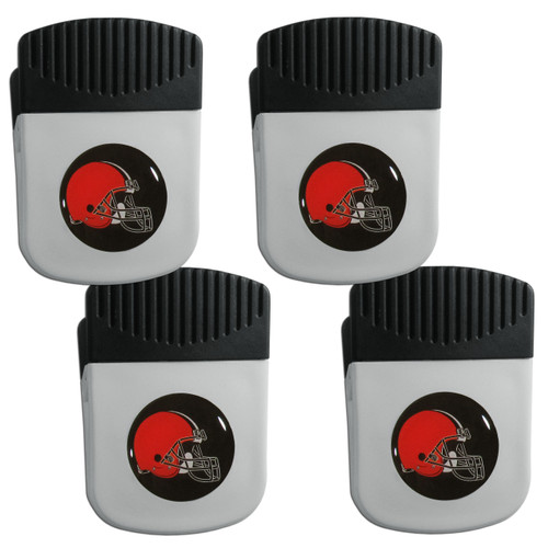 Cleveland Browns Clip Magnet with Bottle Opener, 4 pack