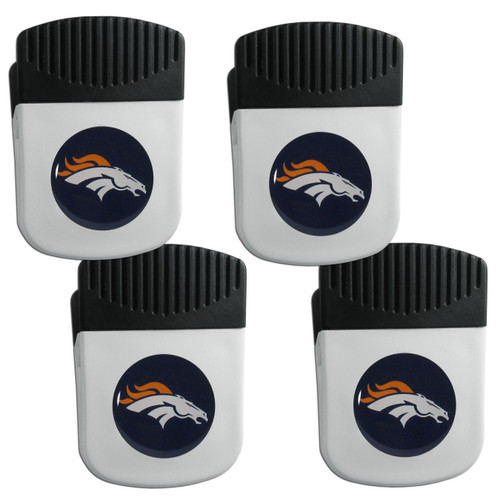 Denver Broncos Clip Magnet with Bottle Opener, 4 pack