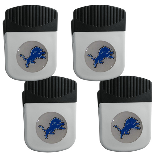 Detroit Lions Clip Magnet with Bottle Opener, 4 pack