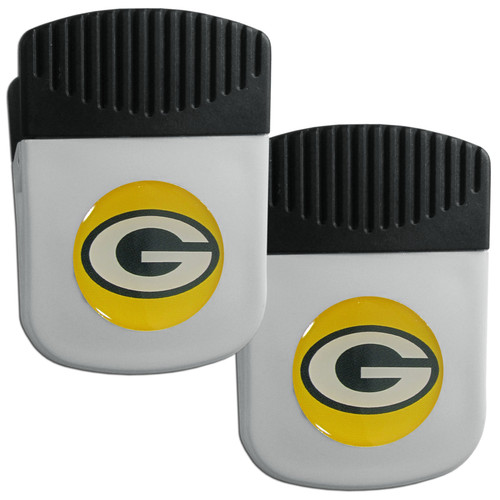 Green Bay Packers Clip Magnet with Bottle Opener, 2 pack