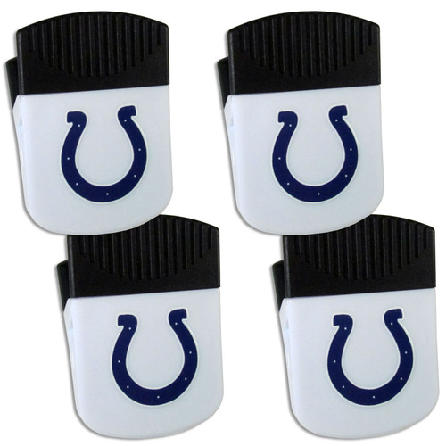 Indianapolis Colts Chip Clip Magnet with Bottle Opener, 4 pack